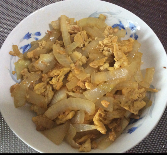 洋葱炒蛋