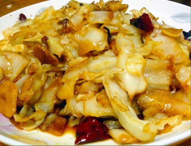手撕包菜的入味烧法