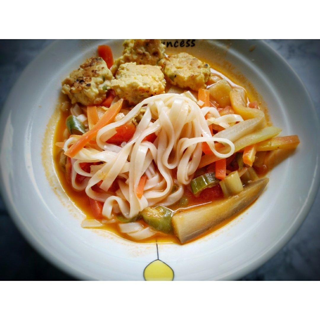 【健康三餐】番茄酱鸡肉丸子