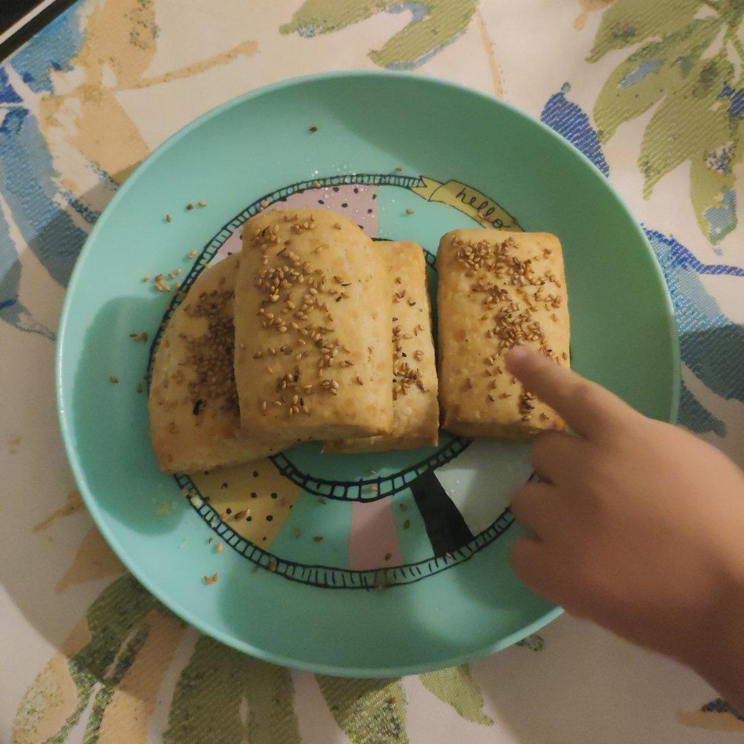 椒盐发面千层饼