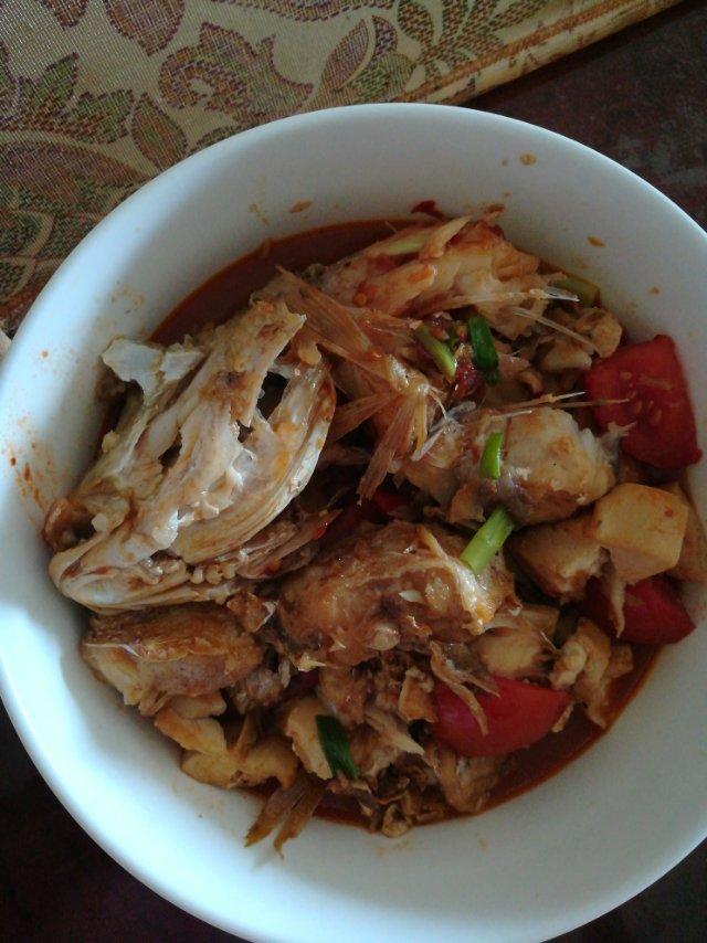 豆腐焖鱼
