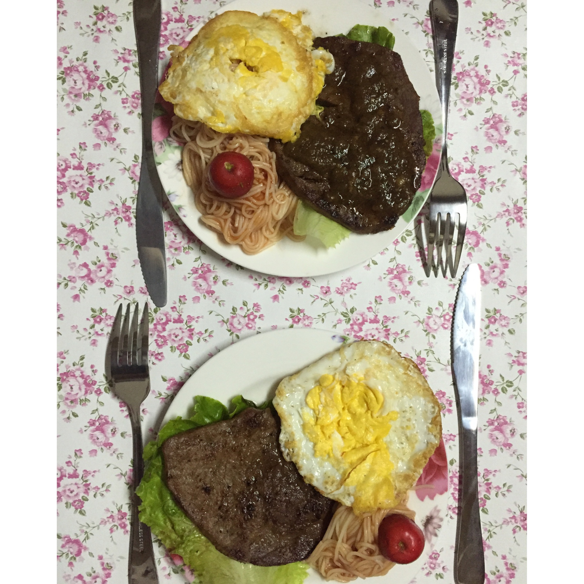 煎牛排