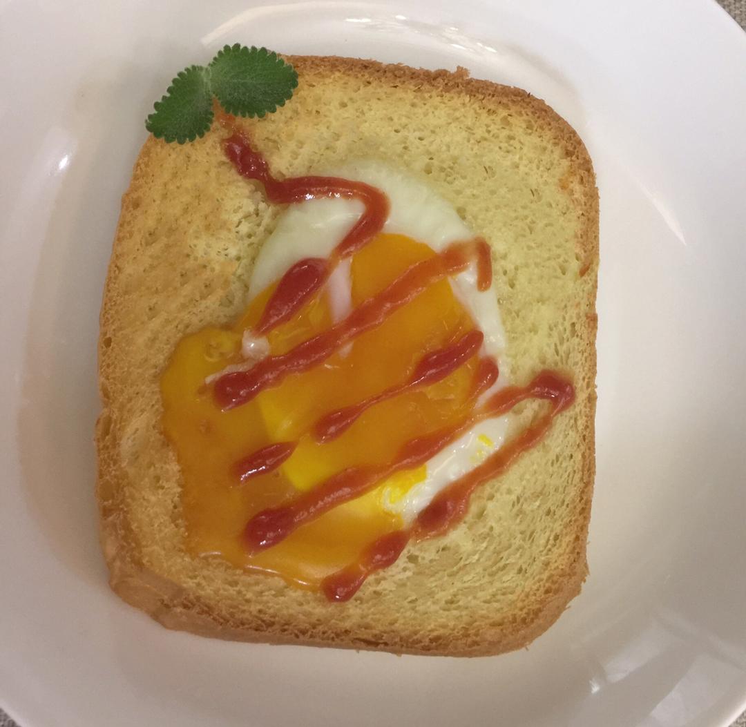 快手早餐蛋堡三明治