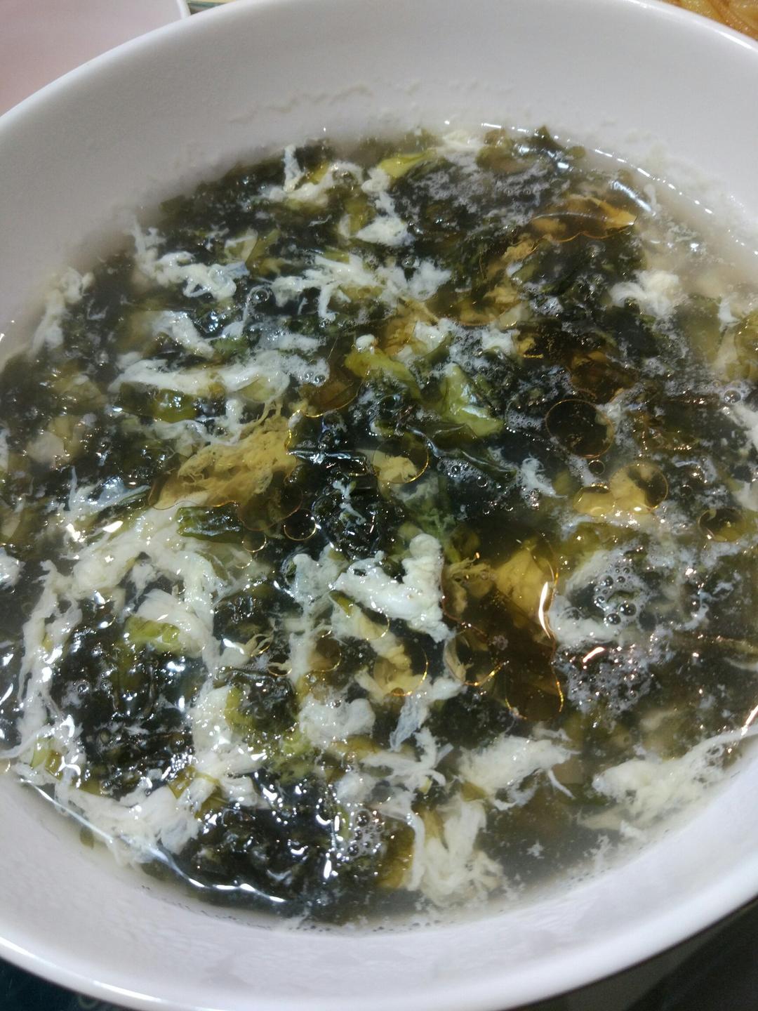 紫菜蛋花汤