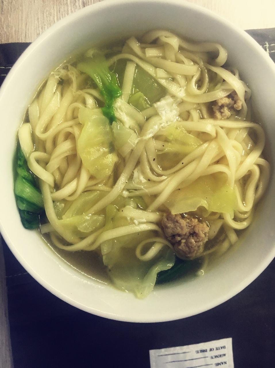 快手清汤面