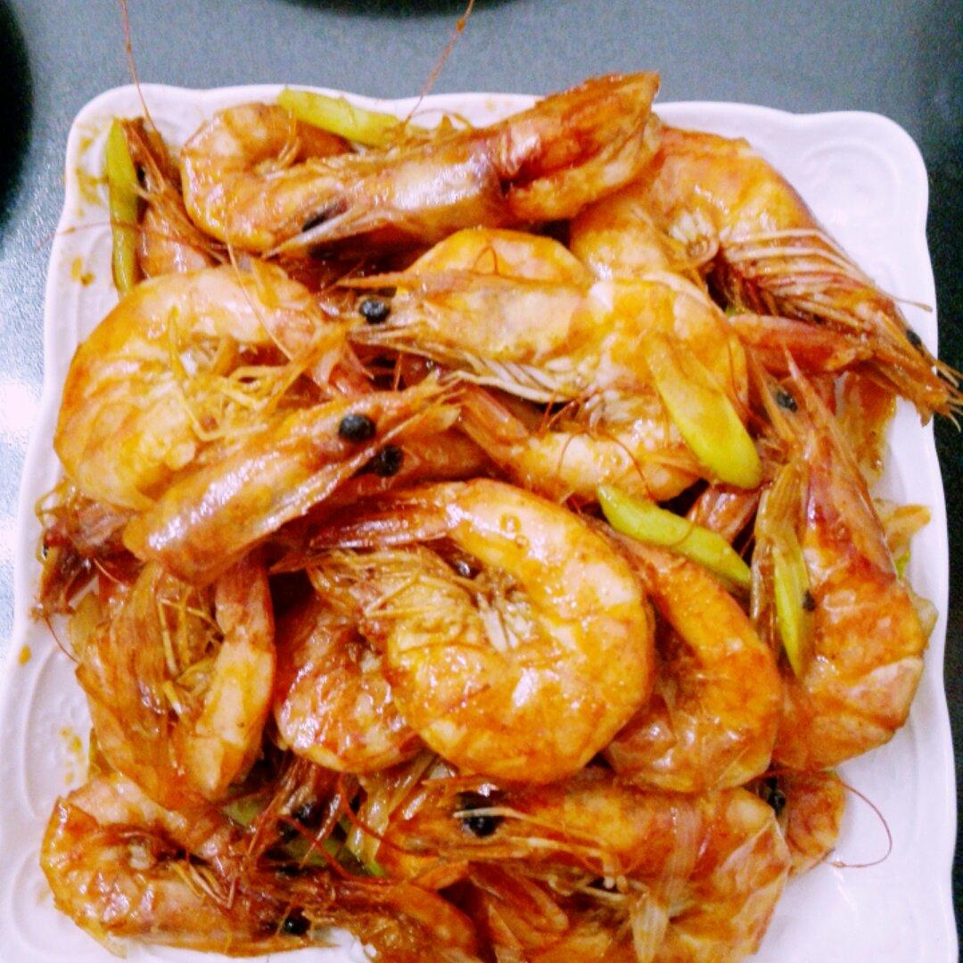 油焖大虾