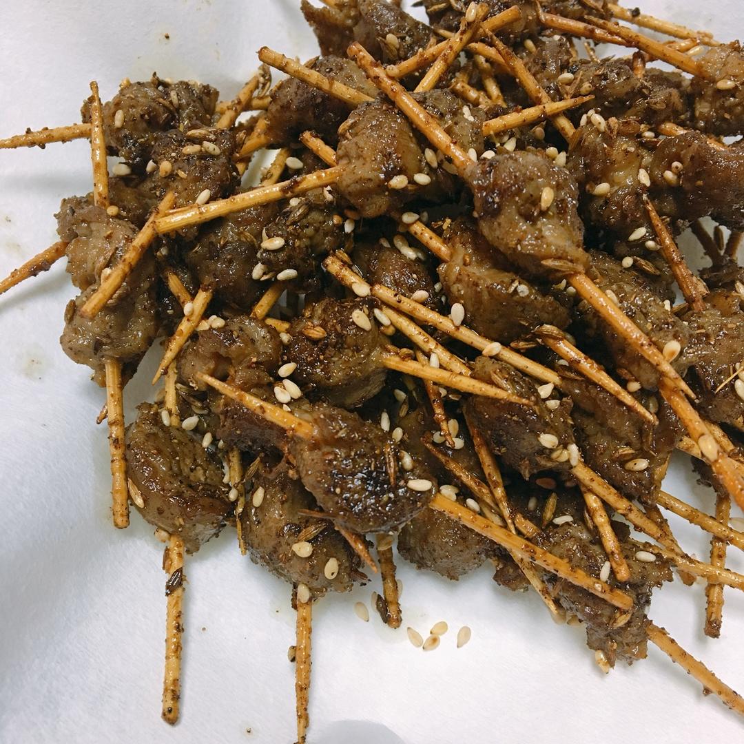 牙签羊肉