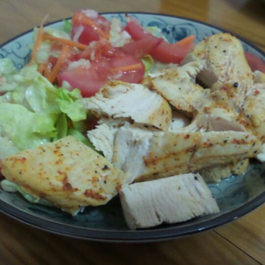 意式烤鸡肉沙拉