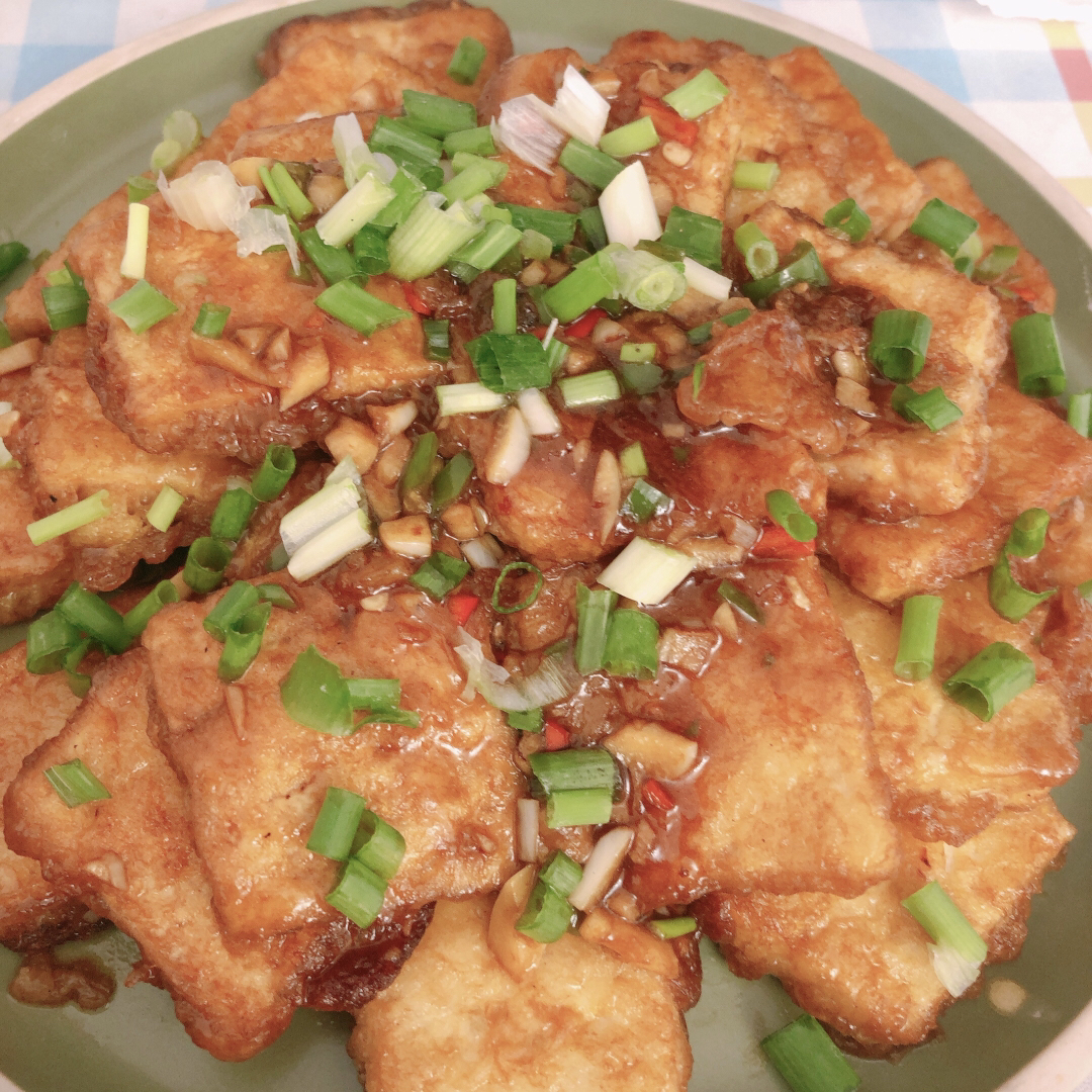 超下饭家常菜‼️外脆里嫩的香煎脆皮豆腐