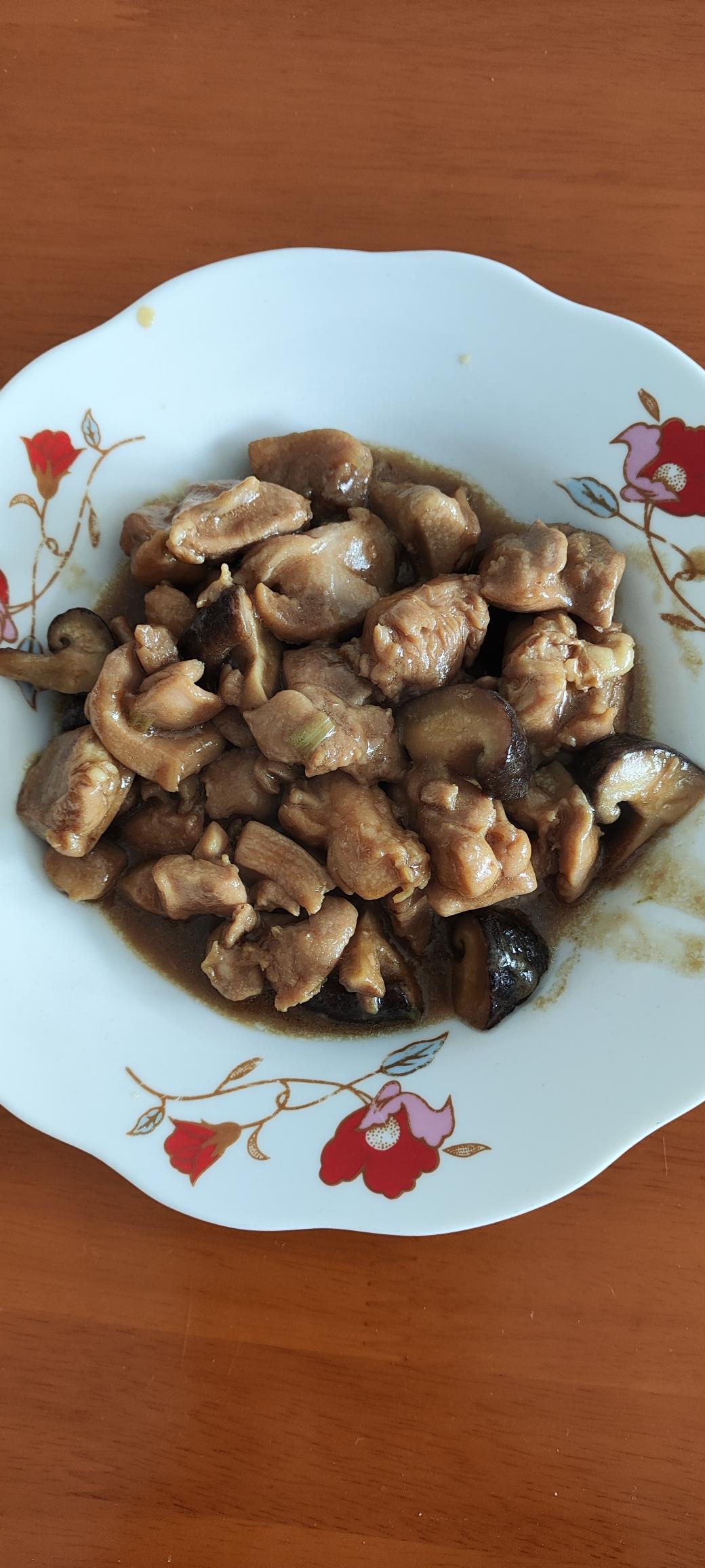 香菇滑鸡的做法