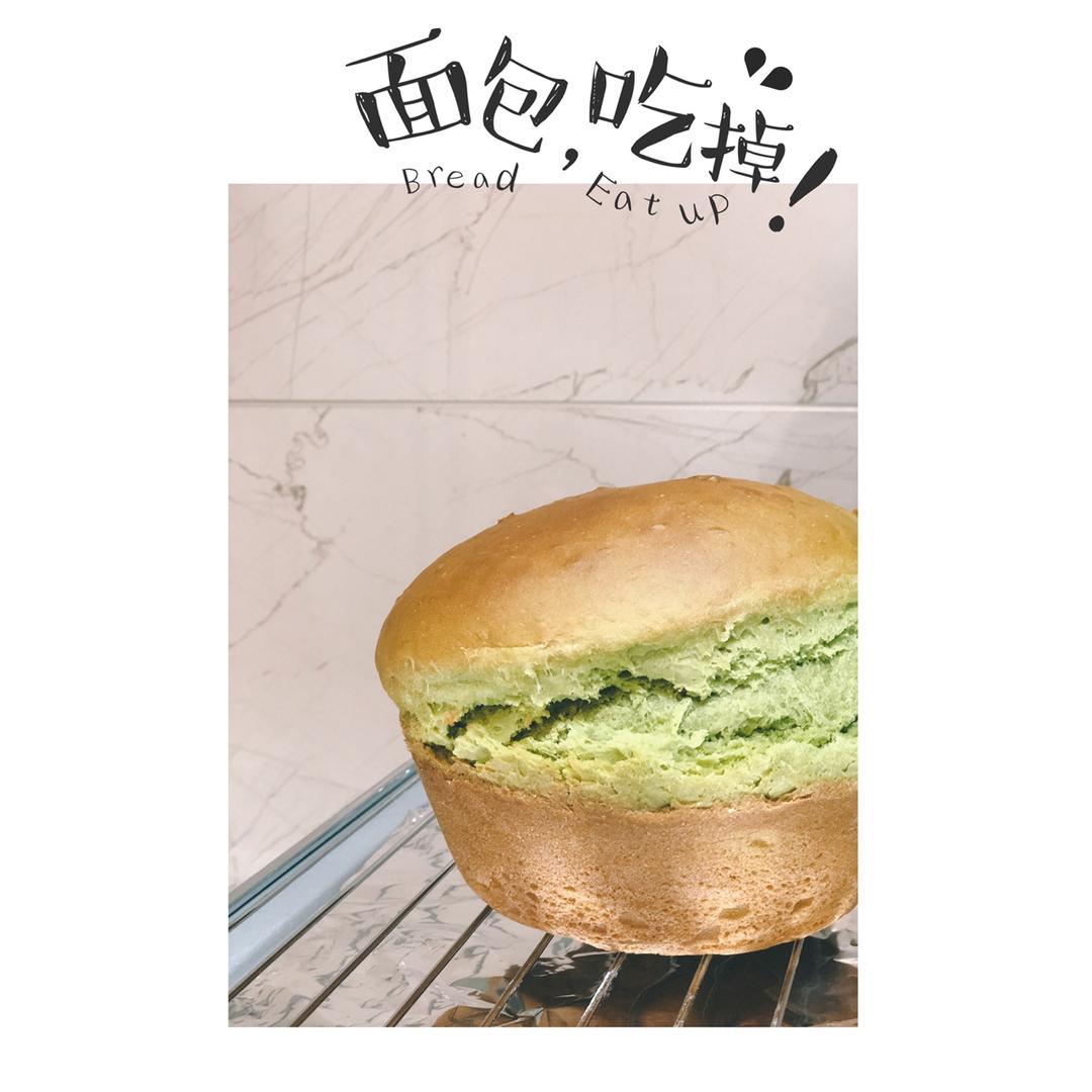 最正宗的日式抹茶红豆吐司