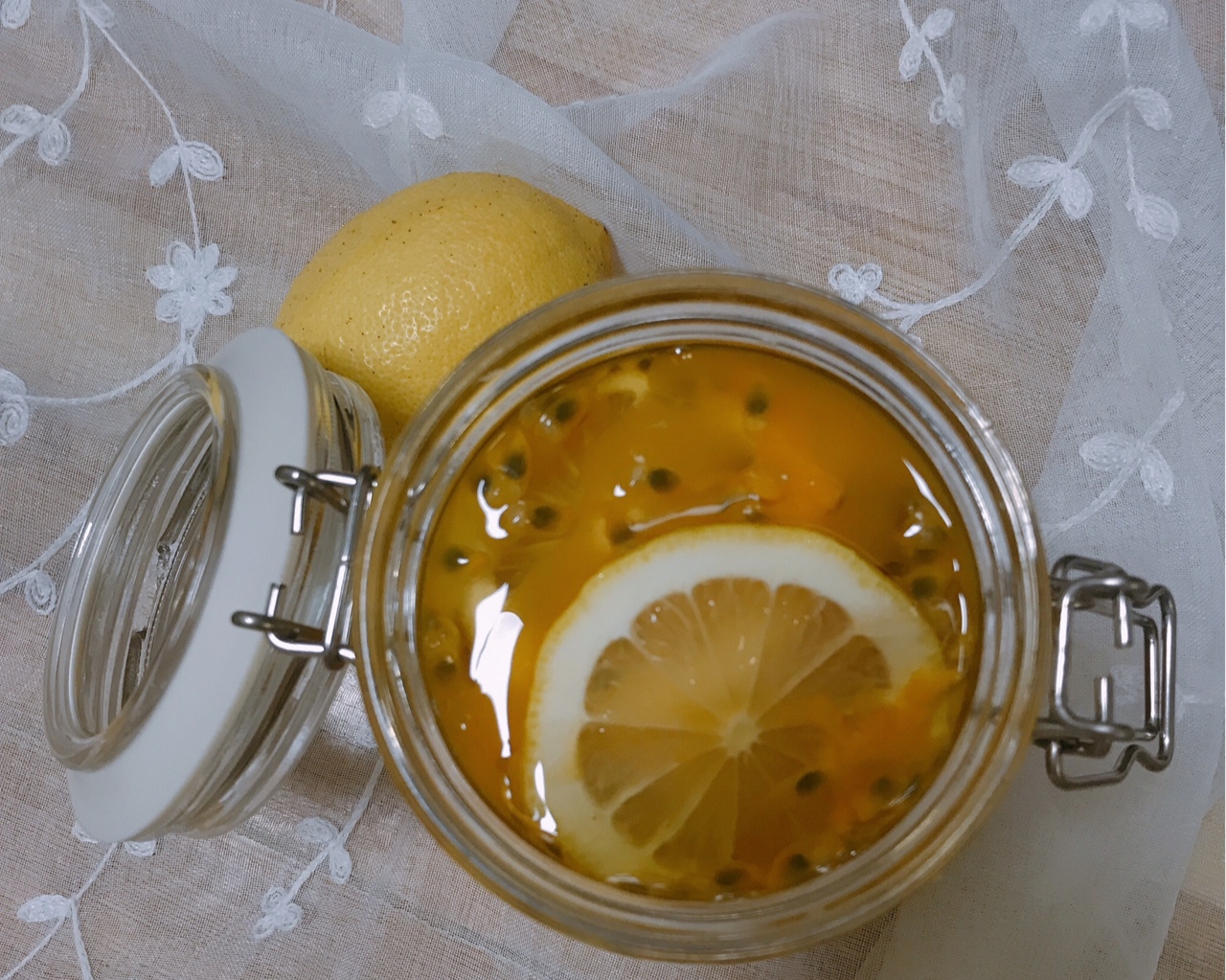 蜂蜜柠檬百香果的做法 步骤9