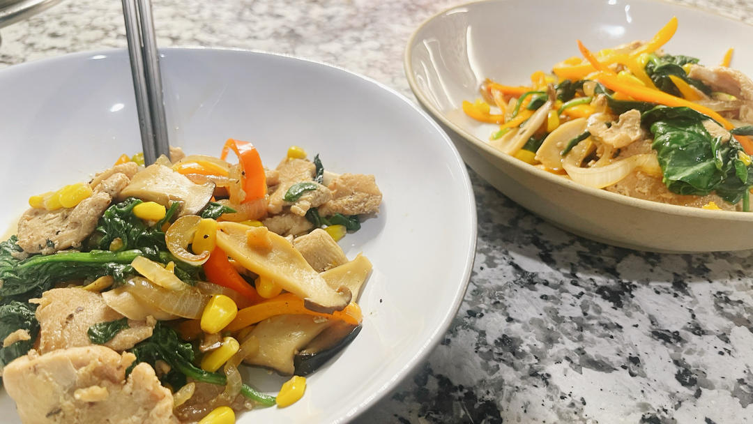 和风蘑菇饭（很适合做便当）