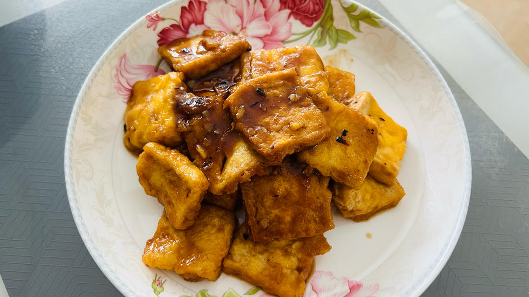 无敌好吃的香煎豆腐