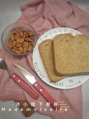 减脂小厨 100%全麦面包（面包机版）的做法 步骤17