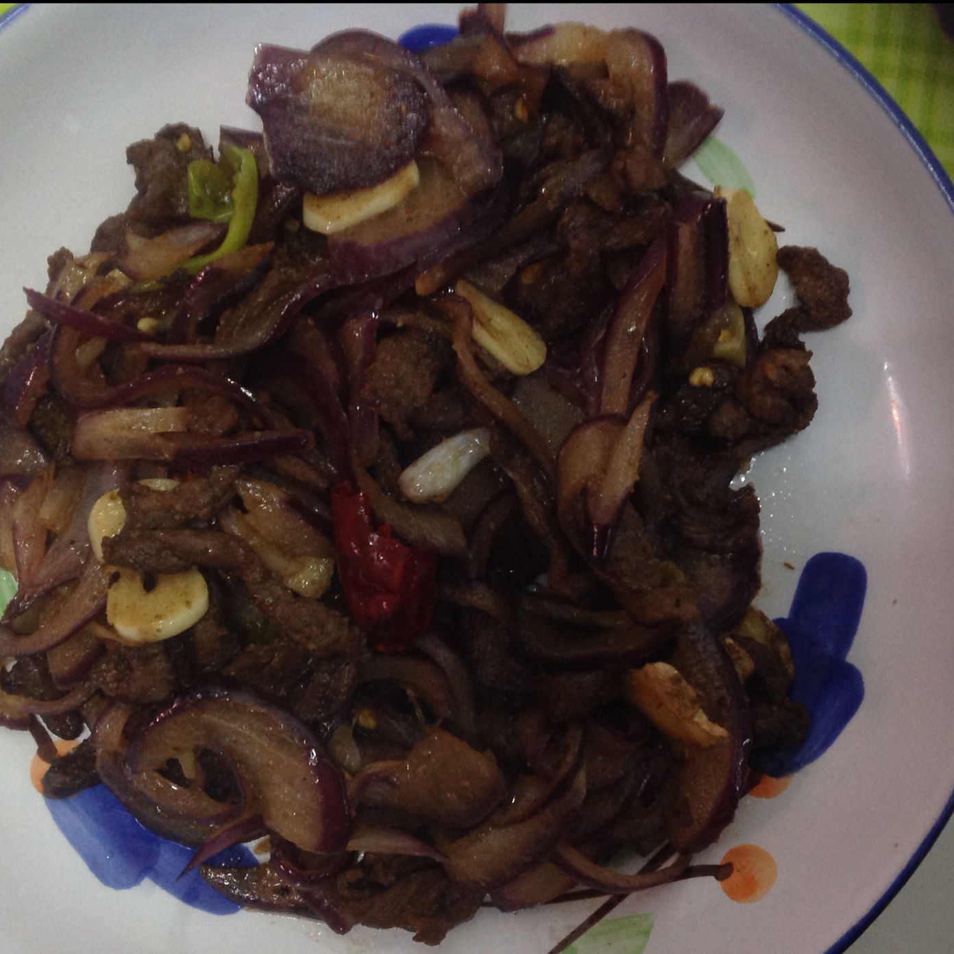 【孜然羊肉】深秋必吃的家常肉菜，夹馍更好吃~