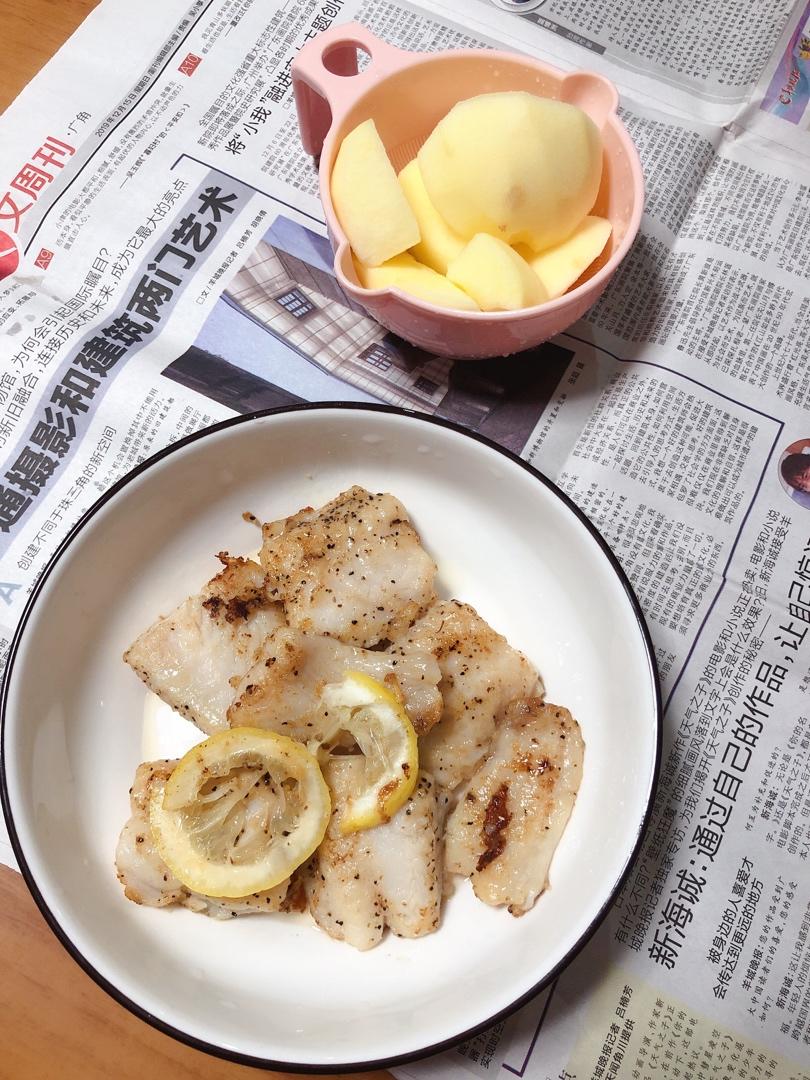 香煎龙利鱼——fit食谱系列