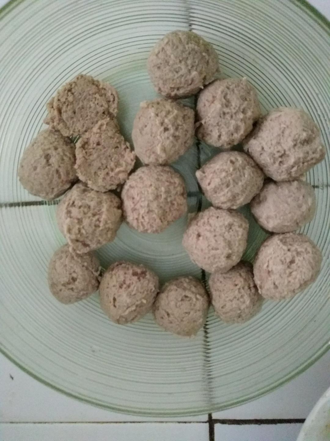 牛肉丸汤（手工自制）《系列五》