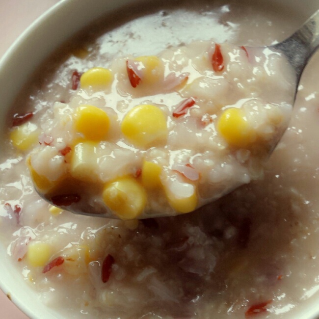 咕咚oo做的玉米燕麦粥