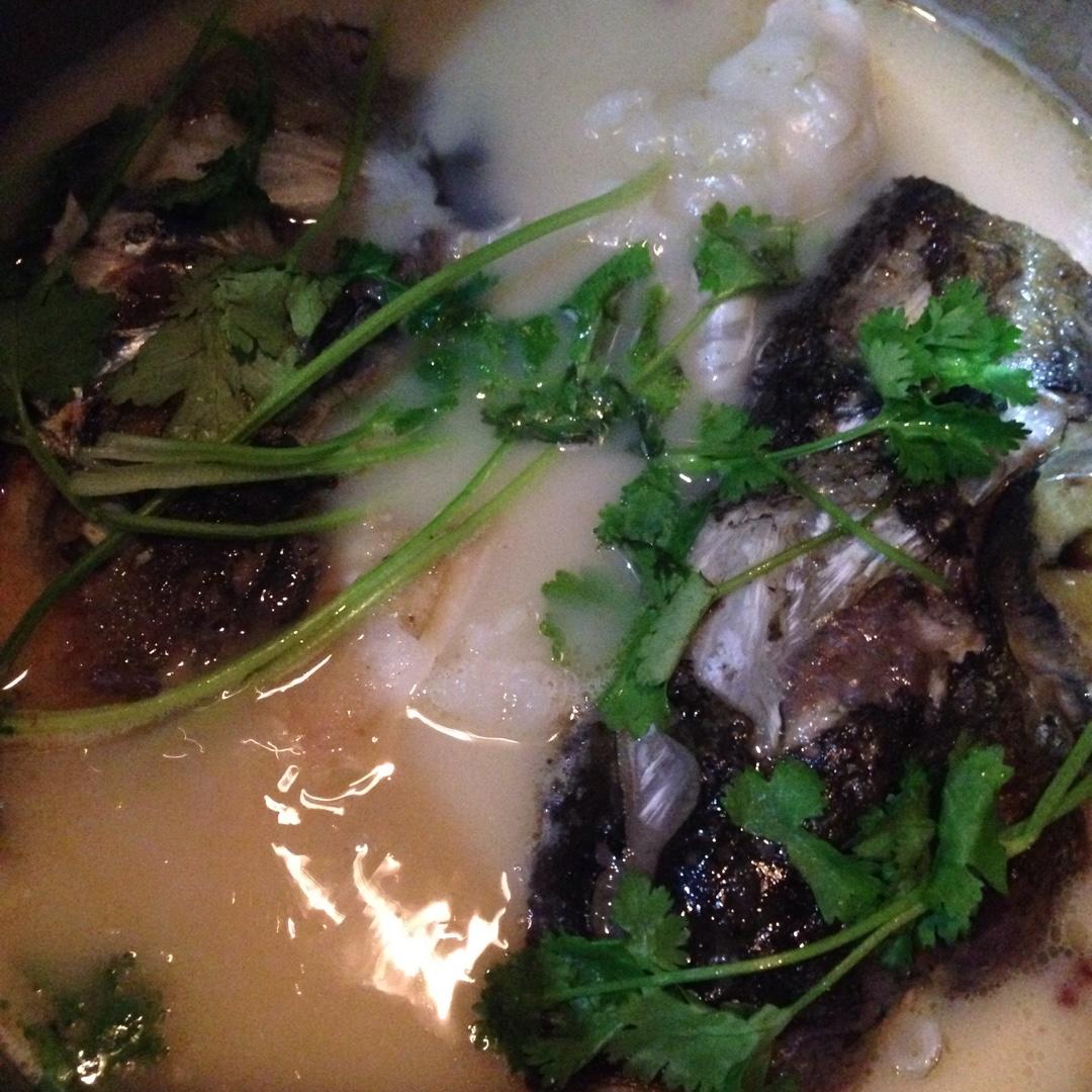 手机用户510315ok做的白莲鱼头汤