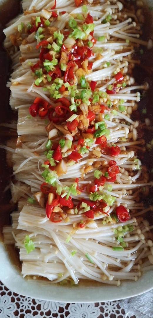 蒸金针菇