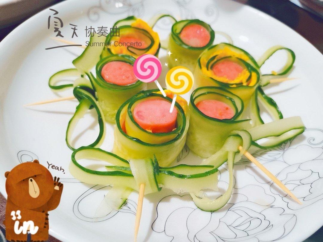便当扮美神器——黄瓜棒棒糖