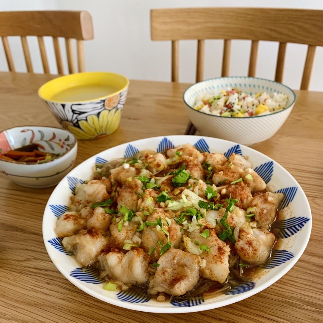 🔥吃不胖❗️蒜蓉粉丝龙利鱼❗️