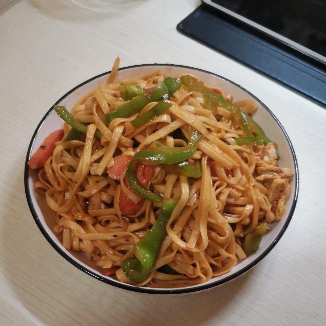 挂面也能焖~的豆角焖面