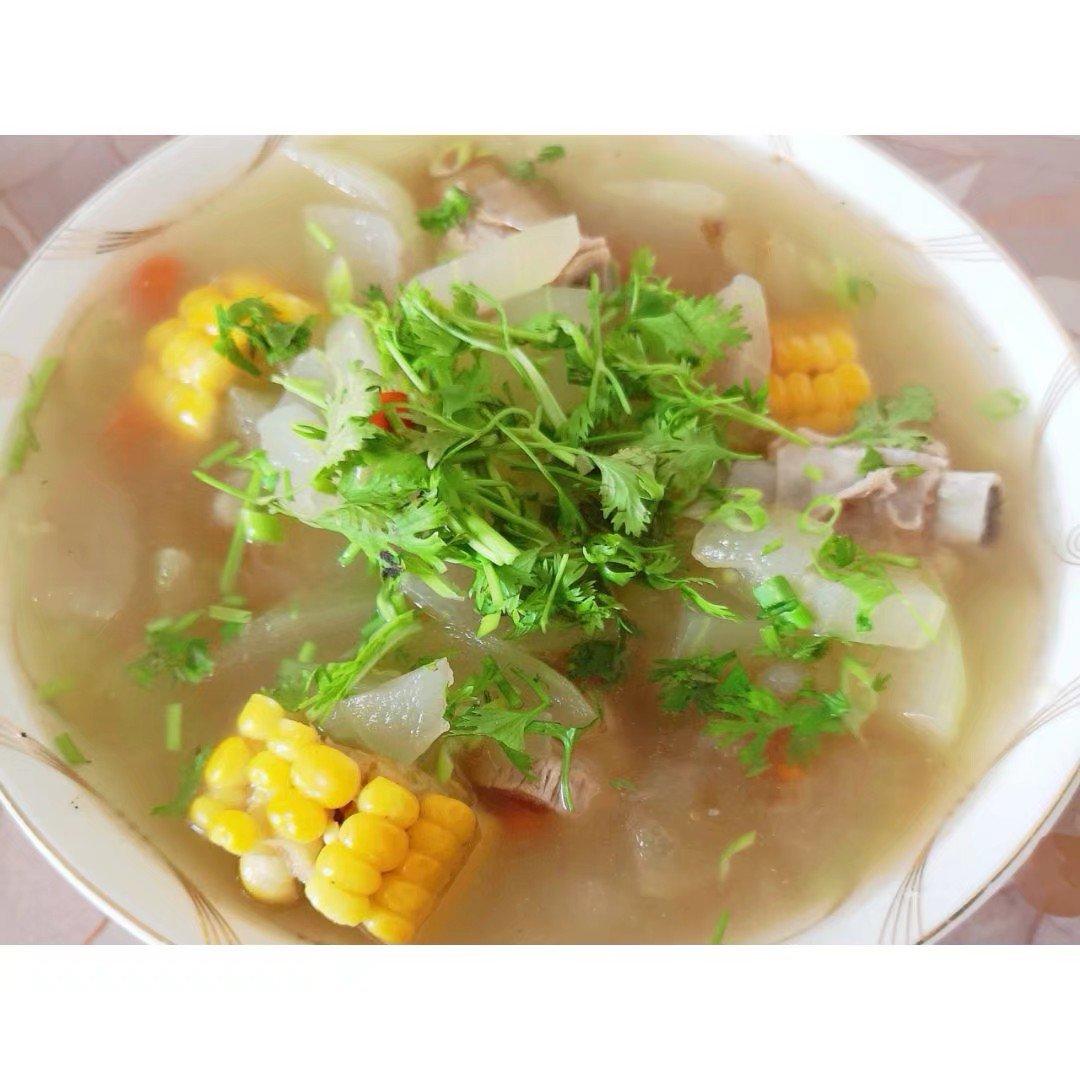 冬瓜玉米排骨汤