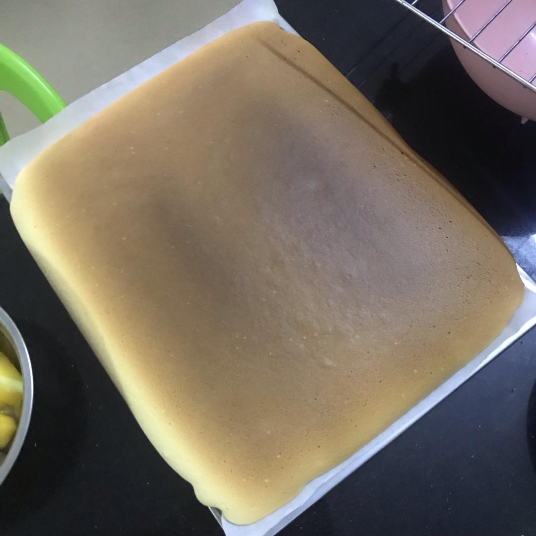 28*28方盘戚风蛋糕