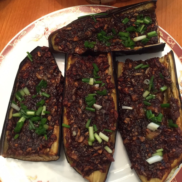蒜味烤茄