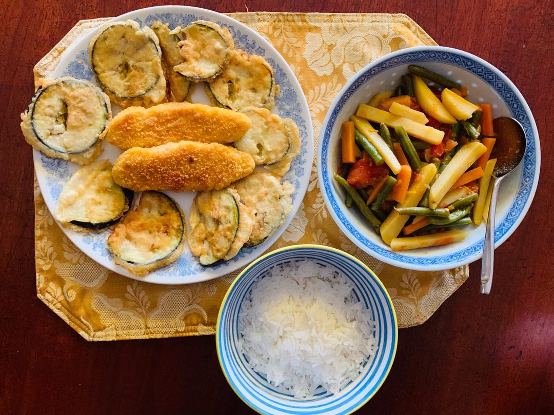 炸茄子