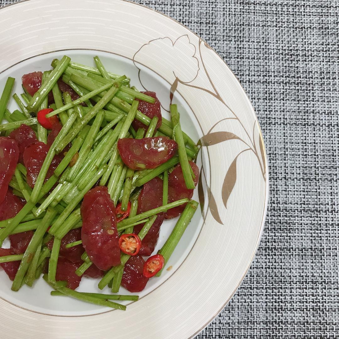 芦蒿腊肉 黎蒿腊肠