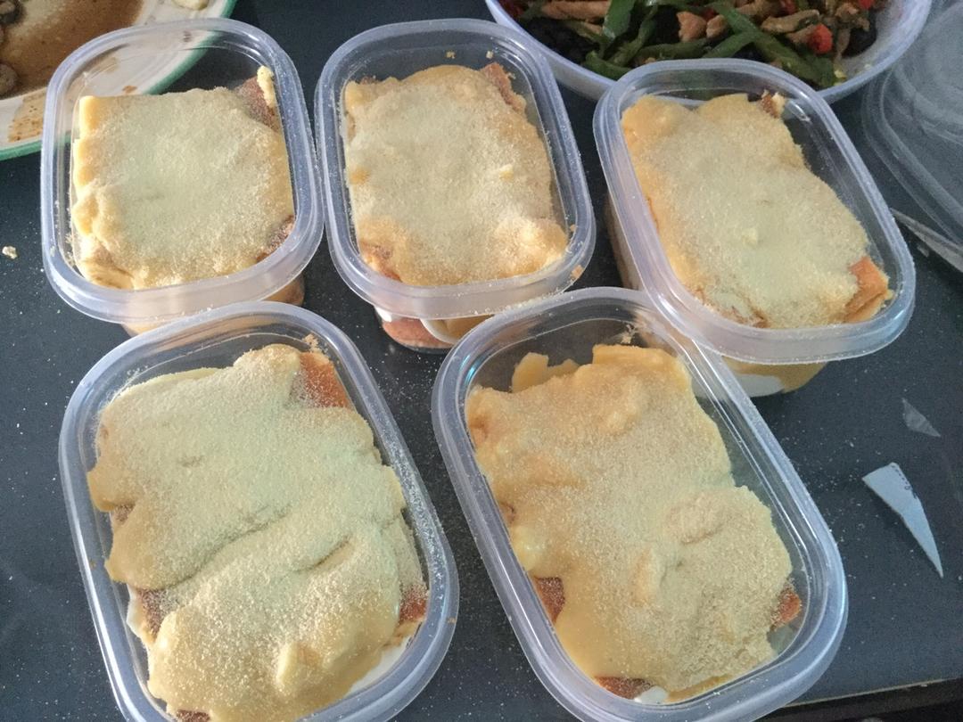 日式豆乳盒子蛋糕