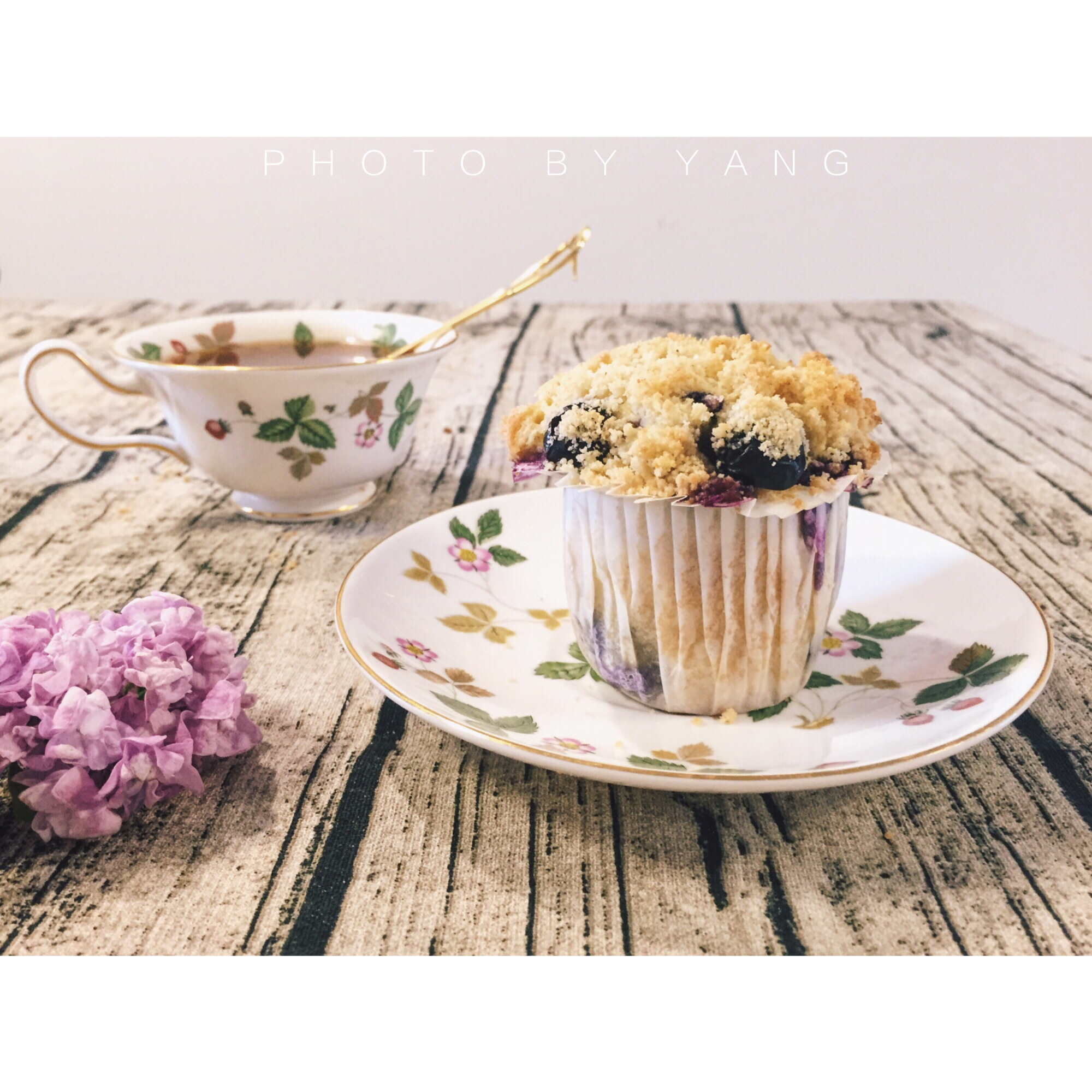 PH大师的金宝顶蓝莓马芬