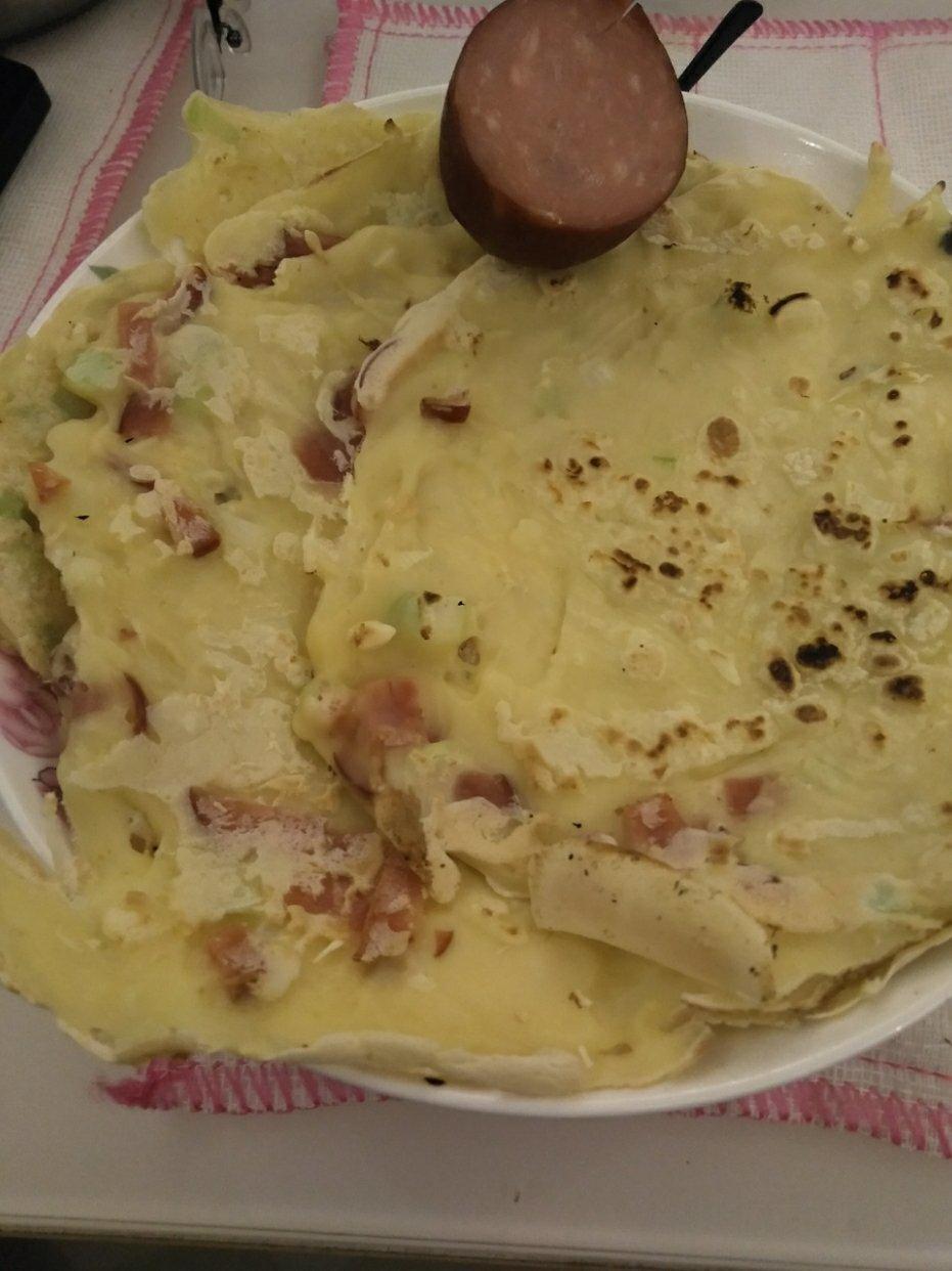 葱花鸡蛋饼
