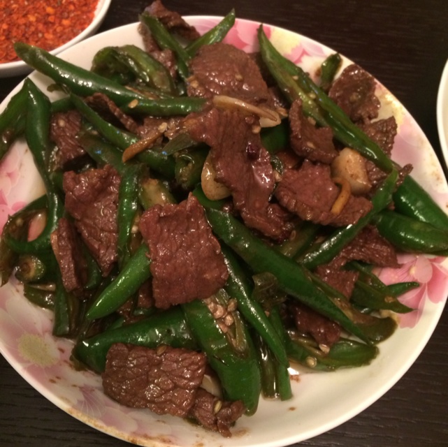 小炒牛肉