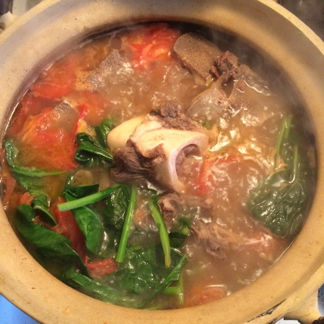 葱香番茄牛骨汤