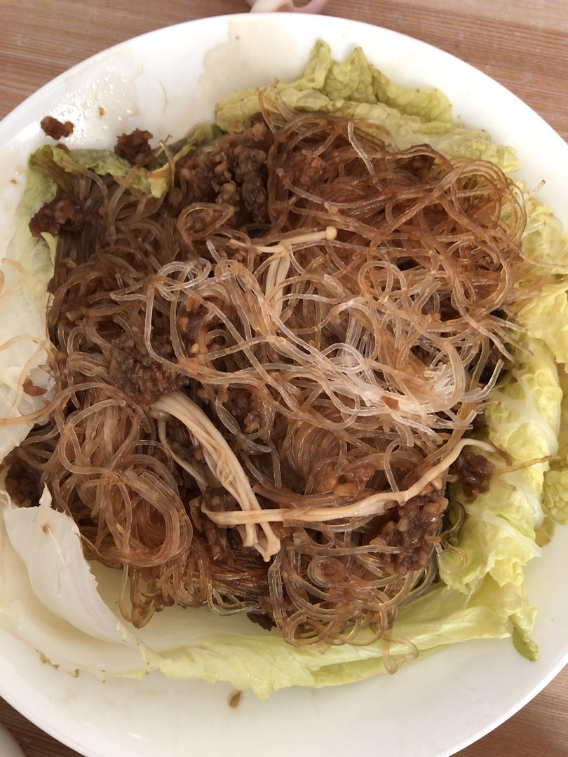 蒜蓉粉丝娃娃菜