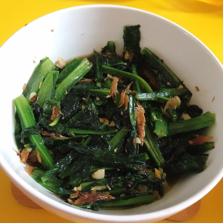 豆豉鲮鱼油麦菜