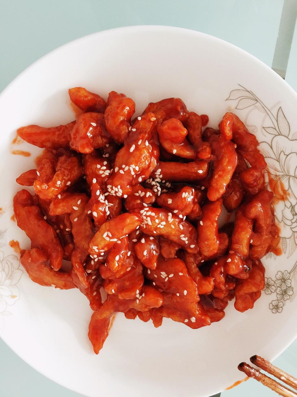 糖醋里脊Sweet & Sour Pork