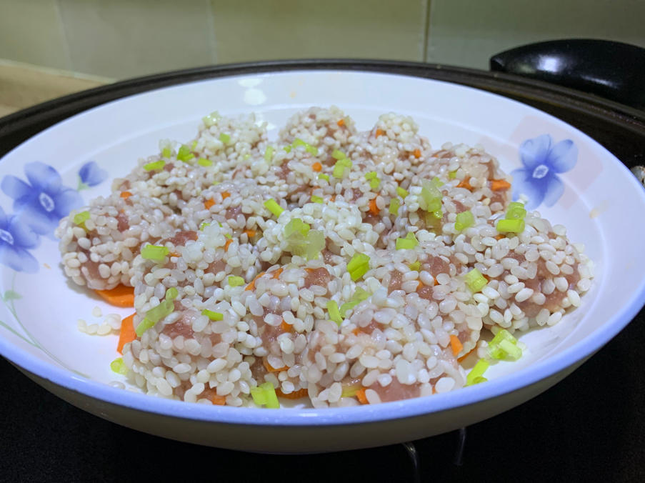 珍珠糯米小肉丸