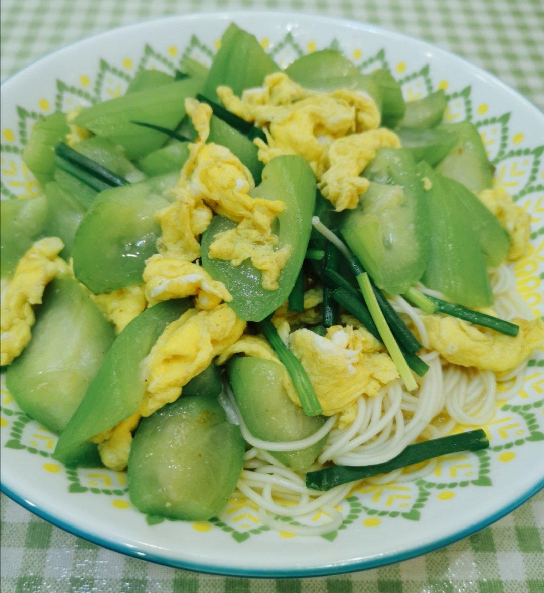 丝瓜炒蛋