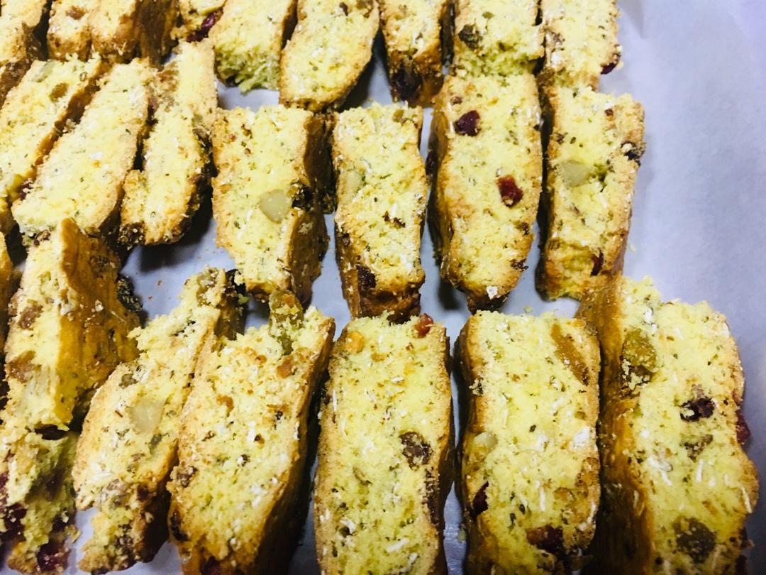 代餐棒--燕麦坚果意式脆饼