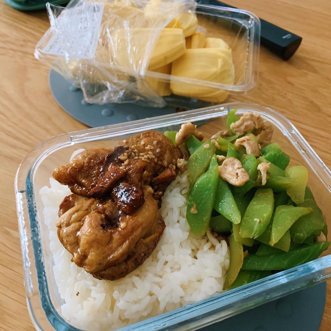 照烧鸡腿饭