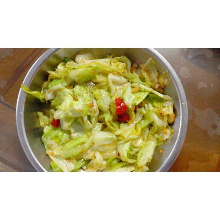 酱爆圆白菜（手撕版）