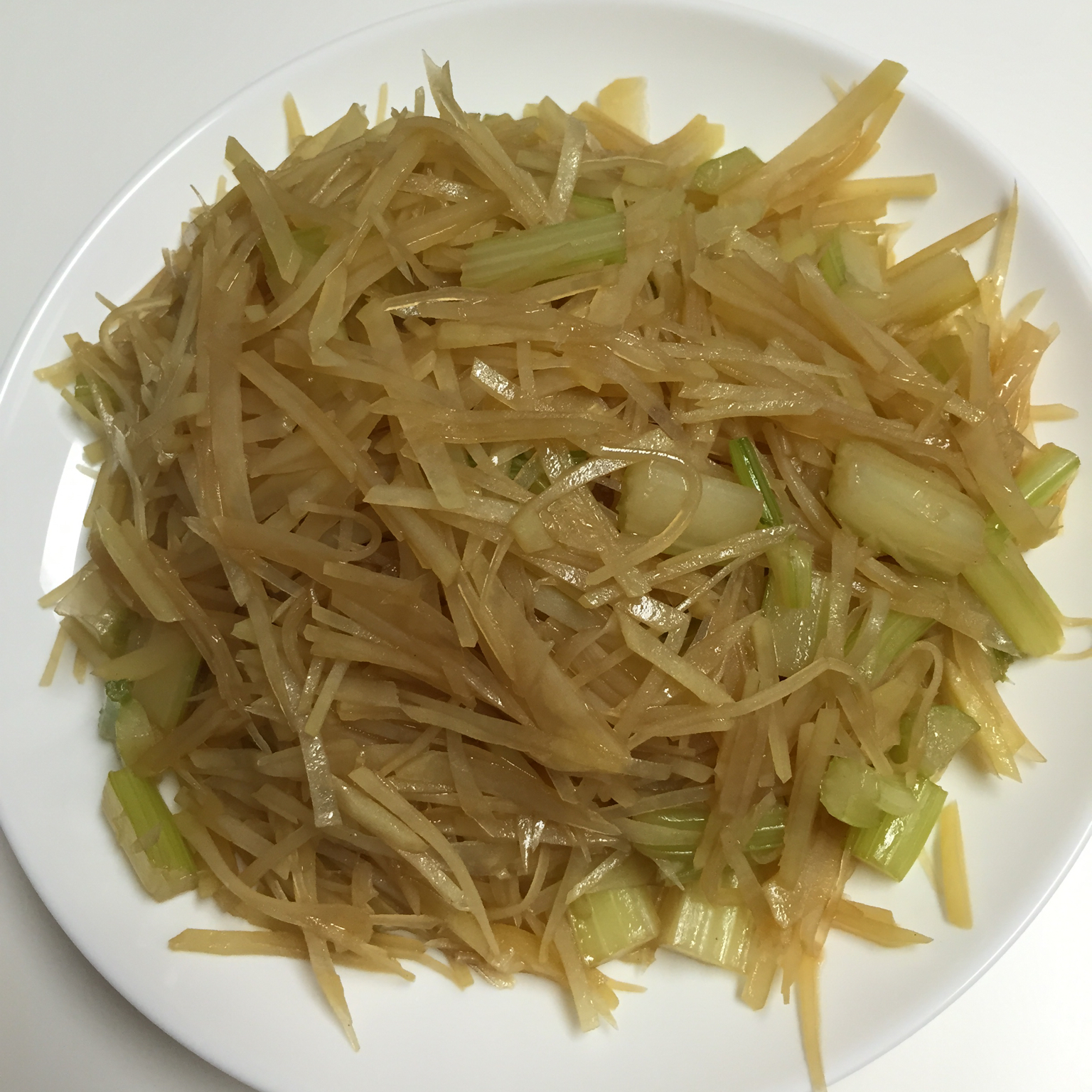 青椒土豆丝