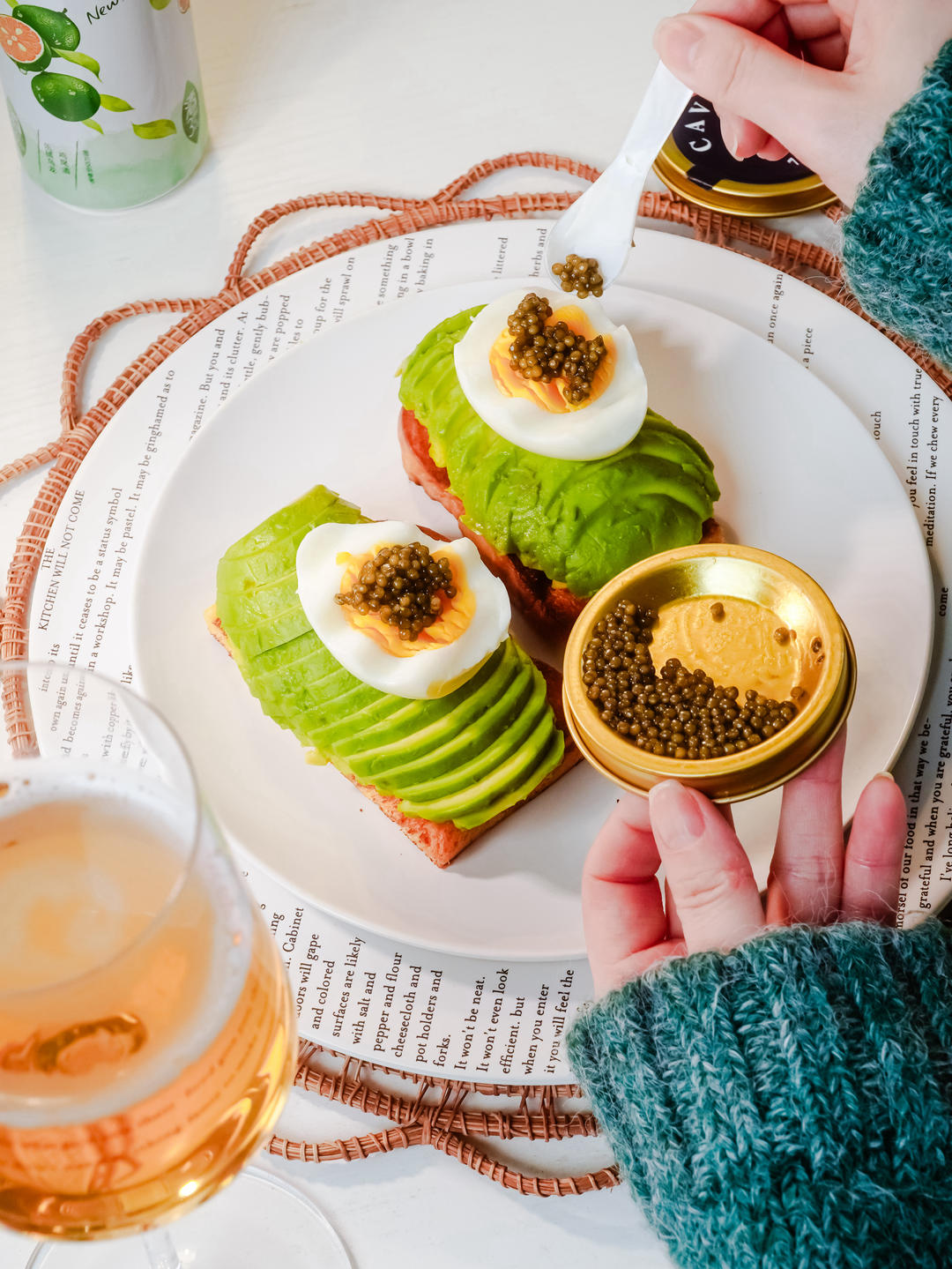 鱼子酱三明治🥪春日周末Brunch