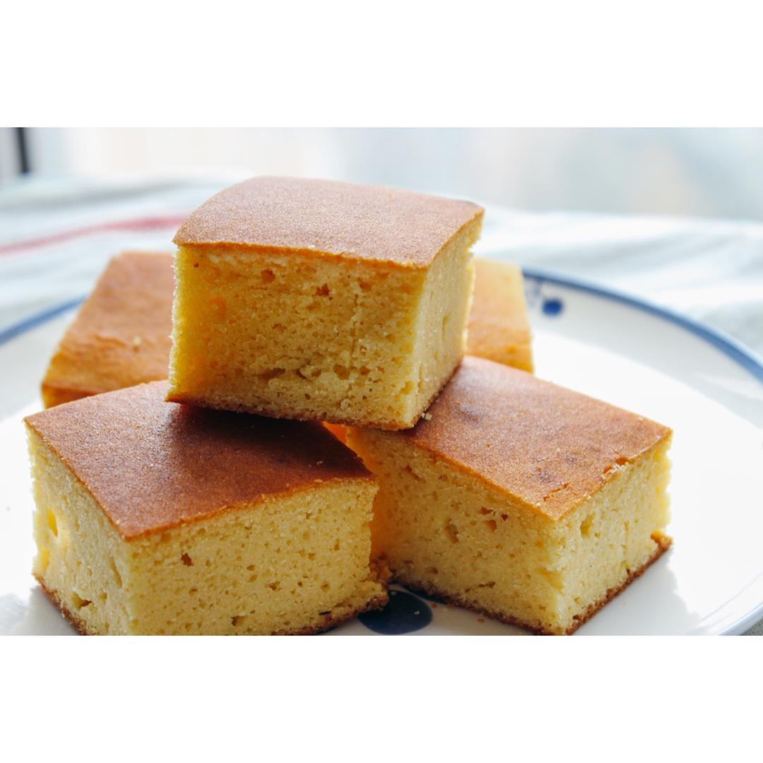 阿may又改名儿了做的玉米面包 cornbread