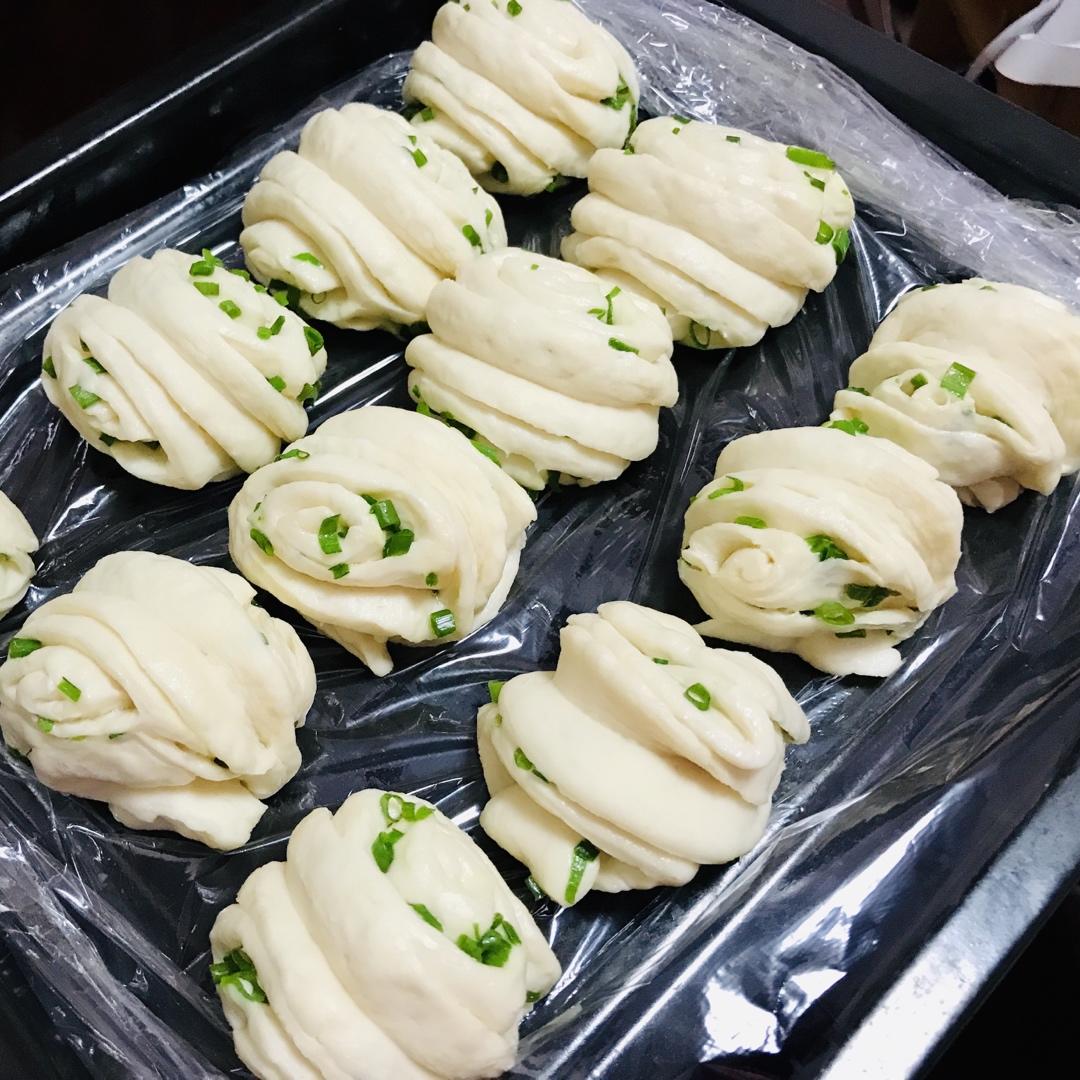 重葱火腿花卷